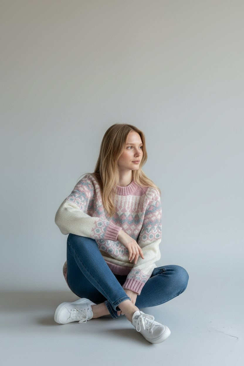 SWEATER JACKARD LANA