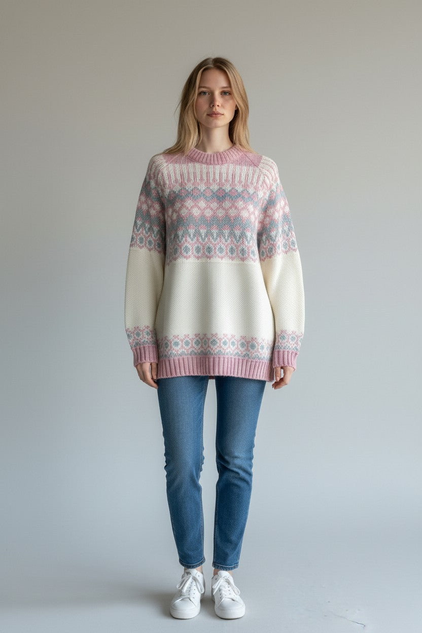 SWEATER JACKARD LANA