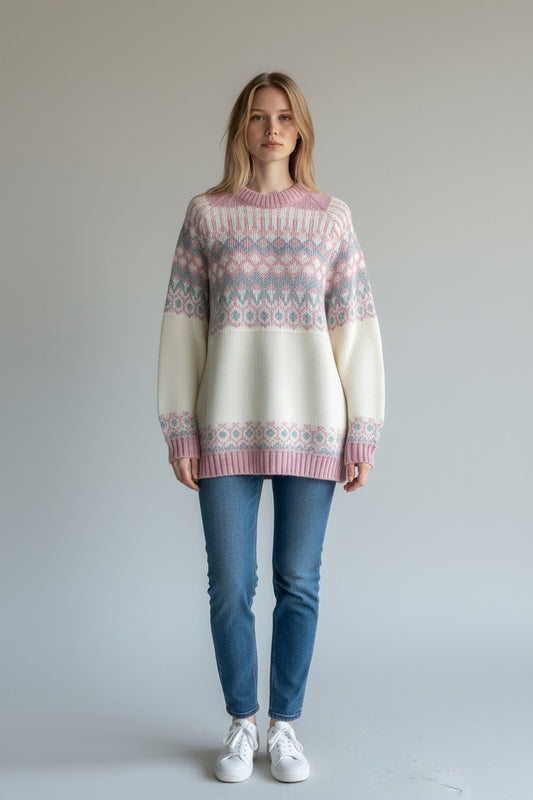SWEATER JACKARD LANA