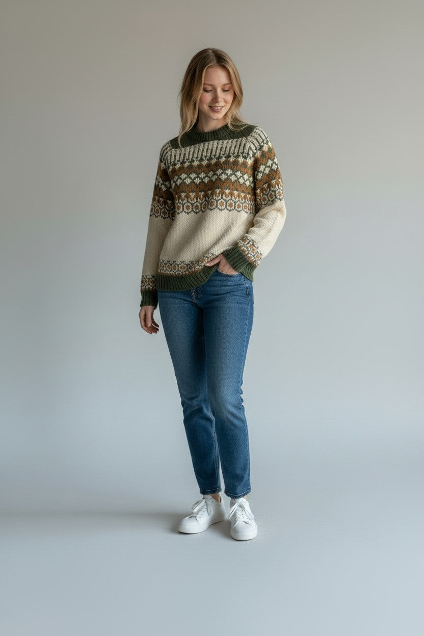 SWEATER JACKARD LANA